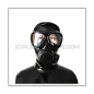 Preview: Deluxe gasmask-zipper-hood HR-MF with speech diaphragm - model RANKSING MF11